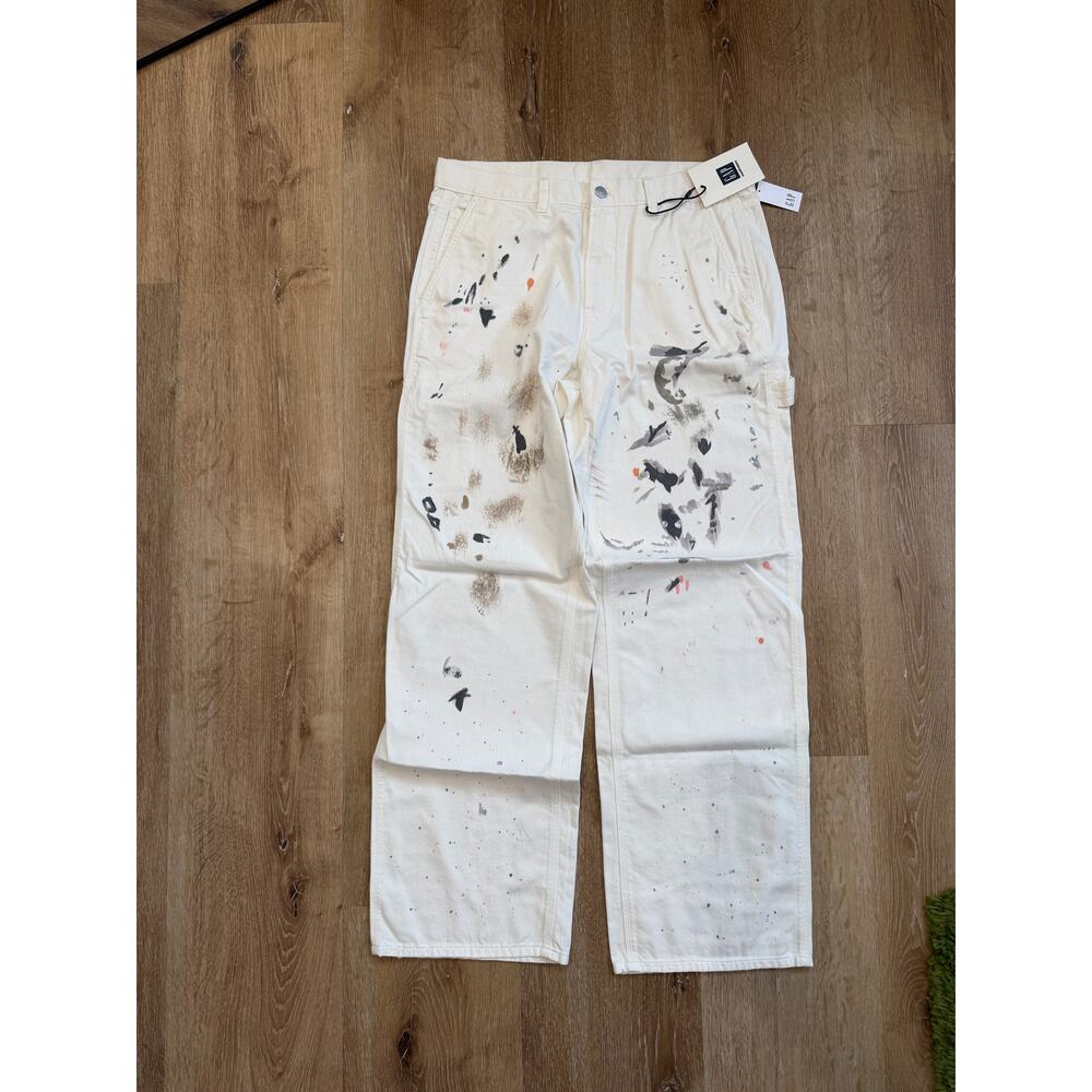 Gap x Madhappy Painter Carpenter Pants White NWT W32 L32 NWT